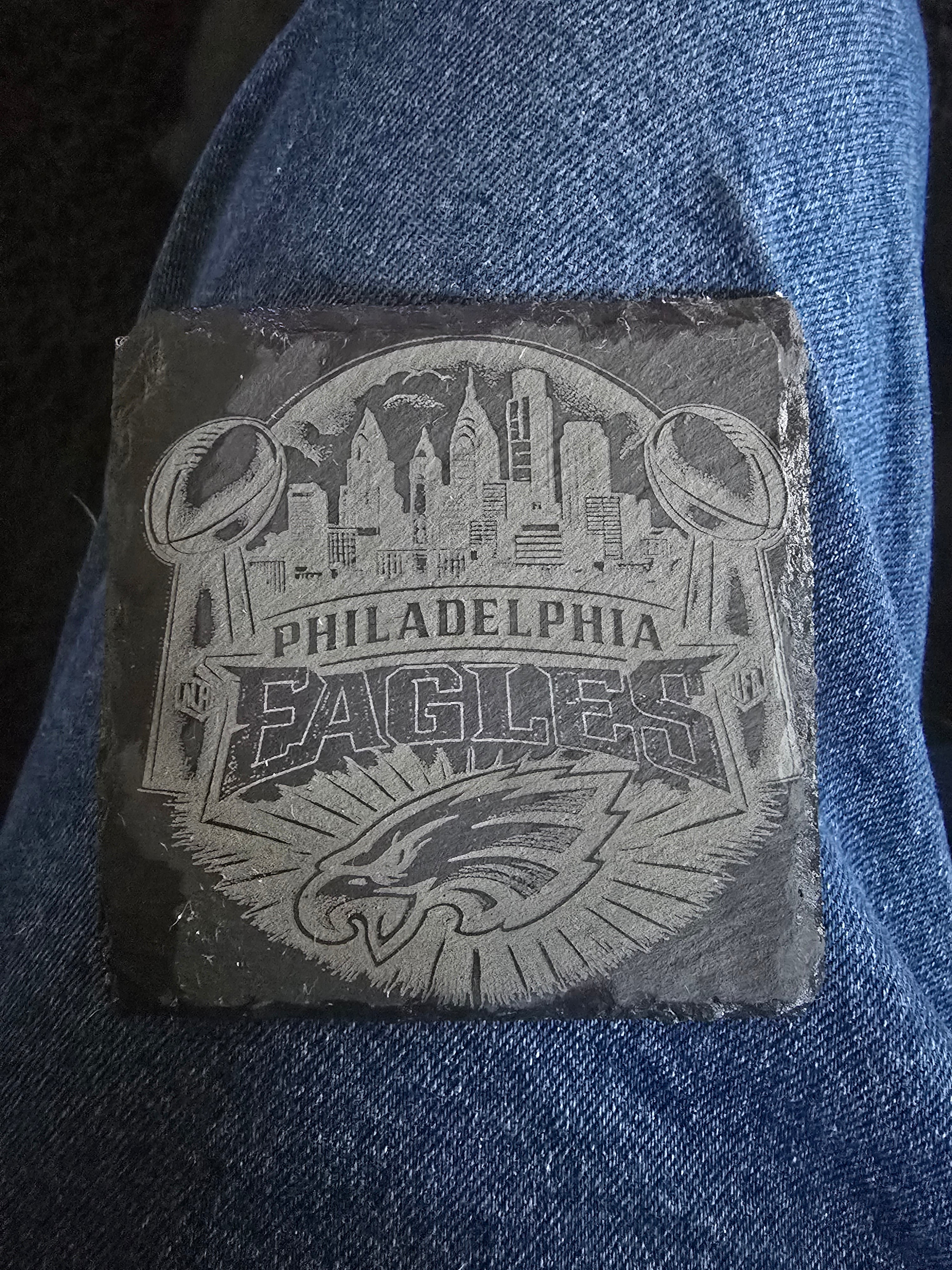 Custom Engraved Coasters, set of 4