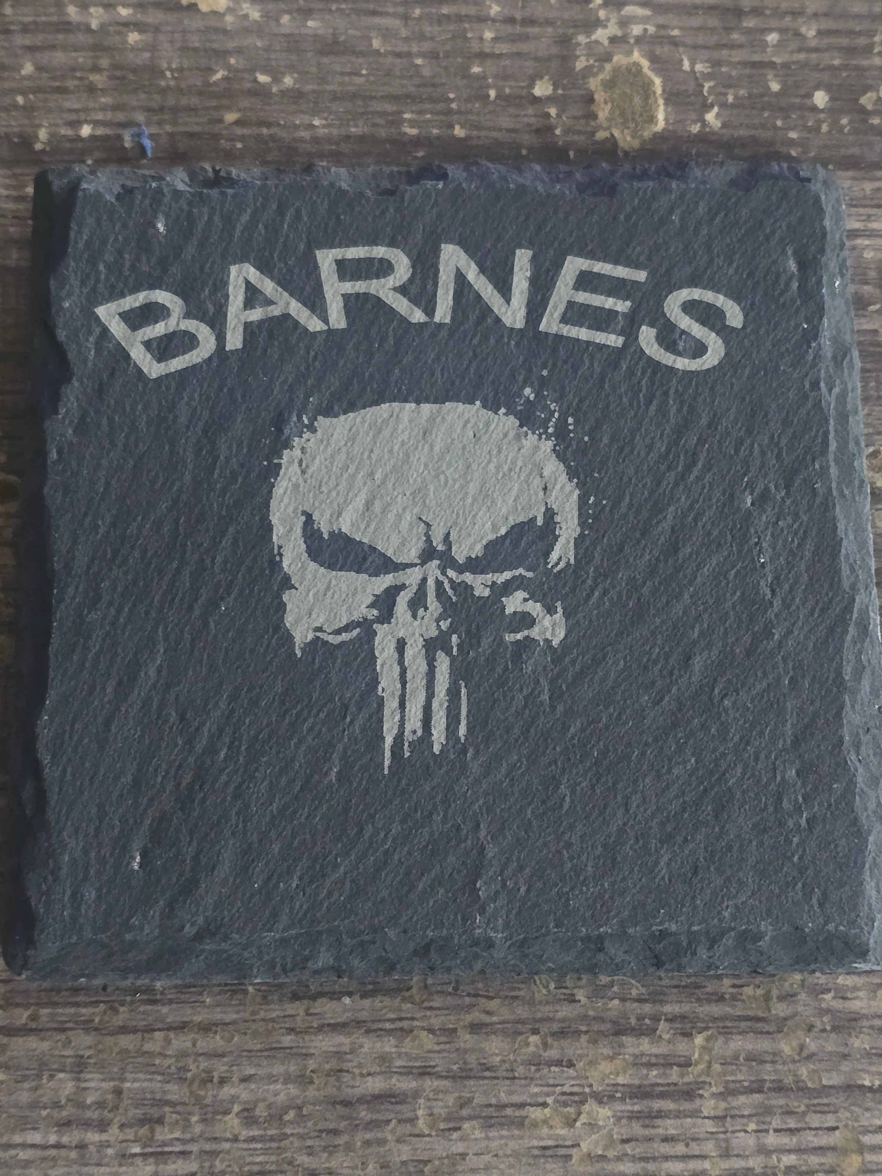 Custom Engraved Coasters, set of 4