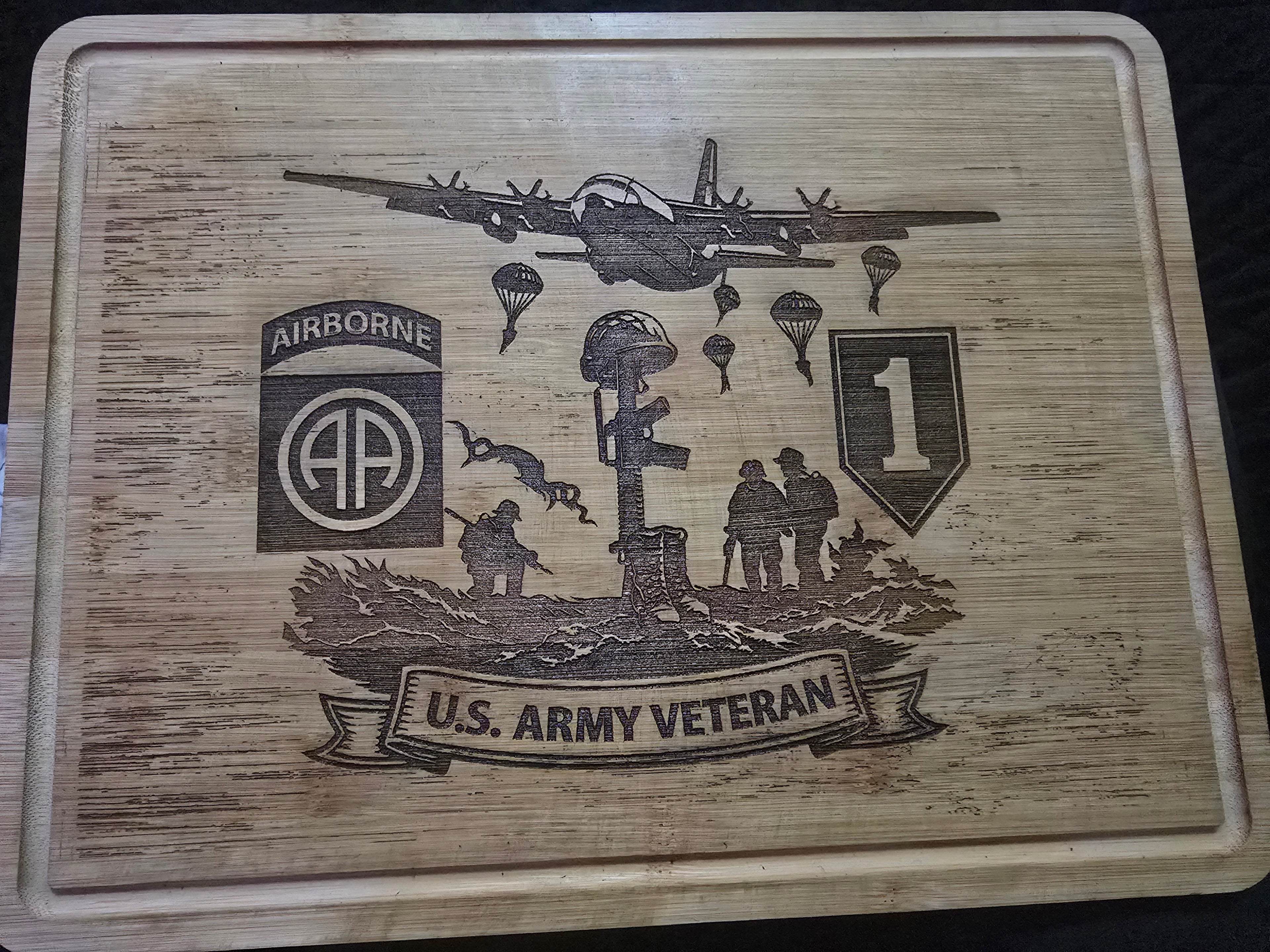 Custom cutting boards and kitchenware